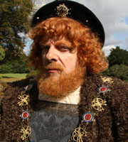 Horrible Histories. Henry VIII (Rowan Atkinson). Copyright: Lion Television / Citrus Television. Horrible Histories. Henry VIII (Rowan Atkinson). Copyright: Lion Television / Citrus Television.