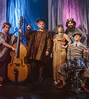 Horrible Histories. Image shows from L to R: Jim Howick, Ben Willbond, Martha Howe-Douglas, Simon Farnaby, Mathew Baynton. Copyright: Lion Television / Citrus Television. Horrible Histories. Image shows from L to R: Jim Howick, Ben Willbond, Martha Howe-Douglas, Simon Farnaby, Mathew Baynton. Copyright: Lion Television / Citrus Television.