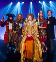 Horrible Histories. Image shows from L to R: Jim Howick, Simon Farnaby, Martha Howe-Douglas, Mathew Baynton, Ben Willbond. Copyright: Lion Television / Citrus Television. Horrible Histories. Image shows from L to R: Jim Howick, Simon Farnaby, Martha Howe-Douglas, Mathew Baynton, Ben Willbond. Copyright: Lion Television / Citrus Television.