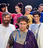 Horrible Histories. Image shows from L to R: Laurence Rickard, Jim Howick, Mathew Baynton. Copyright: Lion Television / Citrus Television. Horrible Histories. Image shows from L to R: Laurence Rickard, Jim Howick, Mathew Baynton. Copyright: Lion Television / Citrus Television.