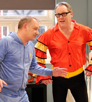 House Of Fools. Image shows from L to R: Bob (Bob Mortimer), Vic (Vic Reeves). Copyright: BBC / Pett Productions. House Of Fools. Image shows from L to R: Bob (Bob Mortimer), Vic (Vic Reeves). Copyright: BBC / Pett Productions.