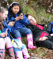 Don (Dan Clark) takes some kids on his version of a gruelling hike. Don Danbury (Dan Clark). Copyright: Brown Eyed Boy. Don (Dan Clark) takes some kids on his version of a gruelling hike. Don Danbury (Dan Clark). Copyright: Brown Eyed Boy.