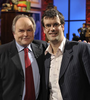 I've Never Seen Star Wars. Image shows from L to R: Clive Anderson, Marcus Brigstocke. Copyright: BBC. I've Never Seen Star Wars. Image shows from L to R: Clive Anderson, Marcus Brigstocke. Copyright: BBC.
