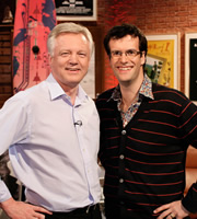 I've Never Seen Star Wars. Image shows from L to R: David Davis, Marcus Brigstocke. Copyright: BBC. I've Never Seen Star Wars. Image shows from L to R: David Davis, Marcus Brigstocke. Copyright: BBC.