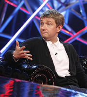 The Justin Lee Collins Show. Martin Freeman. Copyright: Objective Productions. The Justin Lee Collins Show. Martin Freeman. Copyright: Objective Productions.