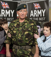 The Job Lot. Image shows from L to R: Danielle (Tamla Kari), Sergeant Steve Fox (Sean Pertwee), Janette (Angela Curran). Copyright: Big Talk Productions. The Job Lot. Image shows from L to R: Danielle (Tamla Kari), Sergeant Steve Fox (Sean Pertwee), Janette (Angela Curran). Copyright: Big Talk Productions.