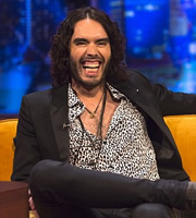 The Jonathan Ross Show. Russell Brand. Copyright: Hot Sauce / ITV Studios. The Jonathan Ross Show. Russell Brand. Copyright: Hot Sauce / ITV Studios.