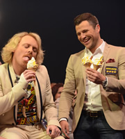 Keith Lemon's LemonAid. Image shows from L to R: Keith Lemon (Leigh Francis), Mark Wright. Copyright: TalkbackThames. Keith Lemon's LemonAid. Image shows from L to R: Keith Lemon (Leigh Francis), Mark Wright. Copyright: TalkbackThames.