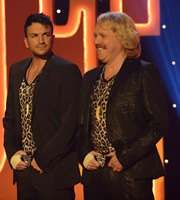 Keith Lemon's LemonAid. Image shows from L to R: Peter Andre, Keith Lemon (Leigh Francis). Copyright: TalkbackThames. Keith Lemon's LemonAid. Image shows from L to R: Peter Andre, Keith Lemon (Leigh Francis). Copyright: TalkbackThames.