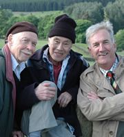 Last Of The Summer Wine. Image shows from L to R: Alvin Smedley (Brian Murphy), Entwistle (Burt Kwouk), Luther 'Hobbo' Hobdyke (Russ Abbot). Copyright: BBC. Last Of The Summer Wine. Image shows from L to R: Alvin Smedley (Brian Murphy), Entwistle (Burt Kwouk), Luther 'Hobbo' Hobdyke (Russ Abbot). Copyright: BBC.