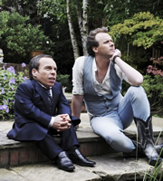 Life's Too Short. Image shows from L to R: Warwick (Warwick Davis), Bryan Medici (Colin Hoult). Copyright: BBC. Life's Too Short. Image shows from L to R: Warwick (Warwick Davis), Bryan Medici (Colin Hoult). Copyright: BBC.