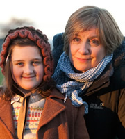 Little Crackers. Image shows from L to R: Eunice (Briony Farr), Victoria Wood. Little Crackers. Image shows from L to R: Eunice (Briony Farr), Victoria Wood.