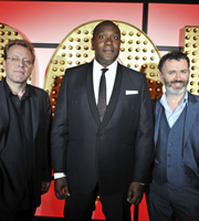 Live At The Apollo. Image shows from L to R: Mike Wilmot, Lenny Henry, Tommy Tiernan. Copyright: Open Mike Productions. Live At The Apollo. Image shows from L to R: Mike Wilmot, Lenny Henry, Tommy Tiernan. Copyright: Open Mike Productions.