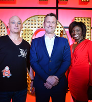 Live At The Apollo. Image shows from L to R: Terry Alderton, Adam Hills, Andi Osho. Copyright: Open Mike Productions. Live At The Apollo. Image shows from L to R: Terry Alderton, Adam Hills, Andi Osho. Copyright: Open Mike Productions.