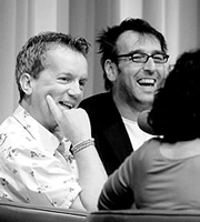 MacAulay And Co. Image shows from L to R: Frank Skinner, John Gordillo. Copyright: BBC. MacAulay And Co. Image shows from L to R: Frank Skinner, John Gordillo. Copyright: BBC.