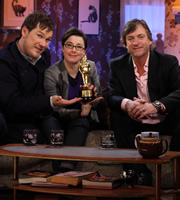The Matt Lucas Awards. Image shows from L to R: Marc Wootton, Sue Perkins, Richard Madeley. Copyright: John Stanley Productions / BBC. The Matt Lucas Awards. Image shows from L to R: Marc Wootton, Sue Perkins, Richard Madeley. Copyright: John Stanley Productions / BBC.