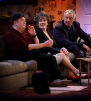 The Matt Lucas Awards. Image shows from L to R: Johnny Vegas, Esther Rantzen, Chris Tarrant. Copyright: John Stanley Productions / BBC. The Matt Lucas Awards. Image shows from L to R: Johnny Vegas, Esther Rantzen, Chris Tarrant. Copyright: John Stanley Productions / BBC.
