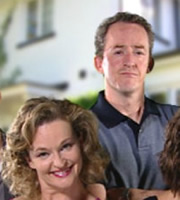 Meet The Parents. Image shows from L to R: Mum (Charlotte Palmer), Dad (Dominic Coleman). Copyright: Objective Productions. Meet The Parents. Image shows from L to R: Mum (Charlotte Palmer), Dad (Dominic Coleman). Copyright: Objective Productions.