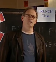 Miranda. Mr Clayton (Peter Davison). Copyright: BBC. Miranda. Mr Clayton (Peter Davison). Copyright: BBC.