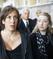 Miranda. Image shows from L to R: Miranda (Miranda Hart), Georgina (Maggie Service). Copyright: BBC. Miranda. Image shows from L to R: Miranda (Miranda Hart), Georgina (Maggie Service). Copyright: BBC.