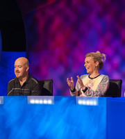 Mock The Week. Image shows from L to R: Andy Parsons, Sara Pascoe. Copyright: Angst Productions. Mock The Week. Image shows from L to R: Andy Parsons, Sara Pascoe. Copyright: Angst Productions.