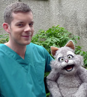 Mongrels. Image shows from L to R: Russell Tovey, Marion. Copyright: BBC. Mongrels. Image shows from L to R: Russell Tovey, Marion. Copyright: BBC.