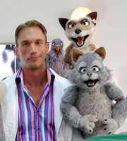 Mongrels. Image shows from L to R: Christian Jessen, Kali, Vince, Marion. Copyright: BBC. Mongrels. Image shows from L to R: Christian Jessen, Kali, Vince, Marion. Copyright: BBC.