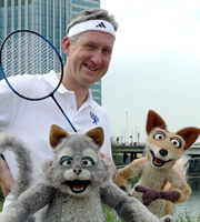 Mongrels. Image shows from L to R: Lembit Öpik, Marion, Nelson. Copyright: BBC. Mongrels. Image shows from L to R: Lembit Öpik, Marion, Nelson. Copyright: BBC.