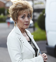 Mount Pleasant. Pauline Johnson (Paula Wilcox). Copyright: Tiger Aspect Productions. Mount Pleasant. Pauline Johnson (Paula Wilcox). Copyright: Tiger Aspect Productions.