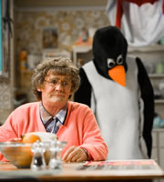 Mrs. Brown's Boys. Agnes Brown (Brendan O'Carroll). Copyright: BBC / BocPix. Mrs. Brown's Boys. Agnes Brown (Brendan O'Carroll). Copyright: BBC / BocPix.