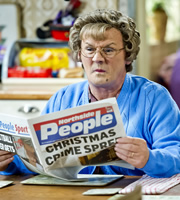 Mrs. Brown's Boys. Agnes Brown (Brendan O'Carroll). Copyright: BBC / BocPix. Mrs. Brown's Boys. Agnes Brown (Brendan O'Carroll). Copyright: BBC / BocPix.