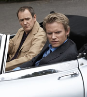 Mutual Friends. Image shows from L to R: Patrick Turner (Alexander Armstrong), Martin Grantham (Marc Warren). Copyright: Hat Trick Productions. Mutual Friends. Image shows from L to R: Patrick Turner (Alexander Armstrong), Martin Grantham (Marc Warren). Copyright: Hat Trick Productions.