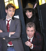 Never Mind The Buzzcocks. Image shows from L to R: David Tennant, Noel Fielding, Phill Jupitus. Copyright: TalkbackThames / BBC. Never Mind The Buzzcocks. Image shows from L to R: David Tennant, Noel Fielding, Phill Jupitus. Copyright: TalkbackThames / BBC.