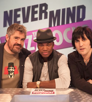 Never Mind The Buzzcocks. Image shows from L to R: Phill Jupitus, Shaffer Smith, Noel Fielding. Copyright: TalkbackThames / BBC. Never Mind The Buzzcocks. Image shows from L to R: Phill Jupitus, Shaffer Smith, Noel Fielding. Copyright: TalkbackThames / BBC.
