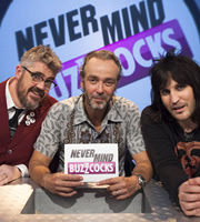 Never Mind The Buzzcocks. Image shows from L to R: Phill Jupitus, John Hannah, Noel Fielding. Copyright: TalkbackThames / BBC. Never Mind The Buzzcocks. Image shows from L to R: Phill Jupitus, John Hannah, Noel Fielding. Copyright: TalkbackThames / BBC.