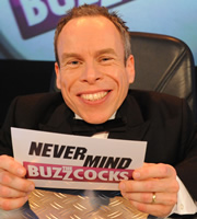 Never Mind The Buzzcocks. Warwick Davis. Copyright: TalkbackThames / BBC. Never Mind The Buzzcocks. Warwick Davis. Copyright: TalkbackThames / BBC.