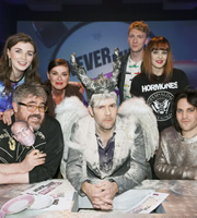 Never Mind The Buzzcocks. Image shows from L to R: Aisling Bea, Phill Jupitus, Lisa Stansfield, Rhod Gilbert, Joe Lycett, Ana Lynch, Noel Fielding. Copyright: TalkbackThames / BBC. Never Mind The Buzzcocks. Image shows from L to R: Aisling Bea, Phill Jupitus, Lisa Stansfield, Rhod Gilbert, Joe Lycett, Ana Lynch, Noel Fielding. Copyright: TalkbackThames / BBC.