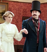 Not Going Out. Image shows from L to R: Lucy (Sally Bretton), Lee (Lee Mack). Copyright: Avalon Television / Arlo Productions. Not Going Out. Image shows from L to R: Lucy (Sally Bretton), Lee (Lee Mack). Copyright: Avalon Television / Arlo Productions.
