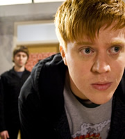 Off The Hook. Image shows from L to R: Fred (James Buckley), Shane (Danny Morgan). Copyright: Green Room Entertainment. Off The Hook. Image shows from L to R: Fred (James Buckley), Shane (Danny Morgan). Copyright: Green Room Entertainment.