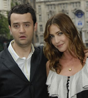 Plus One. Image shows from L to R: Rob Black (Daniel Mays), Lisa Snowdon. Copyright: Kudos Productions. Plus One. Image shows from L to R: Rob Black (Daniel Mays), Lisa Snowdon. Copyright: Kudos Productions.
