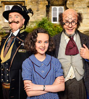 Professor Branestawm. Image shows from L to R: Professor Algebrain (Steve Pemberton), Connie (Madeline Holliday), Professor Branestawm (Harry Hill). Copyright: BBC. Professor Branestawm. Image shows from L to R: Professor Algebrain (Steve Pemberton), Connie (Madeline Holliday), Professor Branestawm (Harry Hill). Copyright: BBC.
