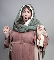 Psychobitches. Mrs Noah (Mark Benton). Copyright: Tiger Aspect Productions. Psychobitches. Mrs Noah (Mark Benton). Copyright: Tiger Aspect Productions.