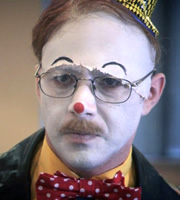 Psychoville. Mr Jelly (Reece Shearsmith). Copyright: BBC. Psychoville. Mr Jelly (Reece Shearsmith). Copyright: BBC.