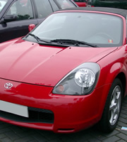 Advertising - Toyota MR2. Advertising - Toyota MR2.