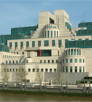The Secret Intelligence Service building at Vauxhall Cross, London. The Secret Intelligence Service building at Vauxhall Cross, London.