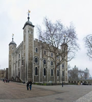 White Tower of the Tower of London. White Tower of the Tower of London.