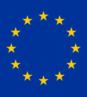 Part of the European flag. Part of the European flag.