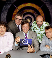 QI. Image shows from L to R: Alan Davies, Phill Jupitus, Stephen Fry, Andy Hamilton, Hugh Dennis. Copyright: TalkbackThames. QI. Image shows from L to R: Alan Davies, Phill Jupitus, Stephen Fry, Andy Hamilton, Hugh Dennis. Copyright: TalkbackThames.