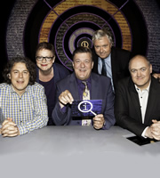 QI. Image shows from L to R: Alan Davies, Jo Brand, Stephen Fry, John Sessions, Dara O Briain. Copyright: TalkbackThames. QI. Image shows from L to R: Alan Davies, Jo Brand, Stephen Fry, John Sessions, Dara O Briain. Copyright: TalkbackThames.