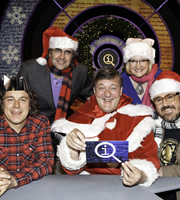 QI. Image shows from L to R: Alan Davies, Danny Baker, Stephen Fry, Sarah Millican, Phill Jupitus. Copyright: TalkbackThames. QI. Image shows from L to R: Alan Davies, Danny Baker, Stephen Fry, Sarah Millican, Phill Jupitus. Copyright: TalkbackThames.